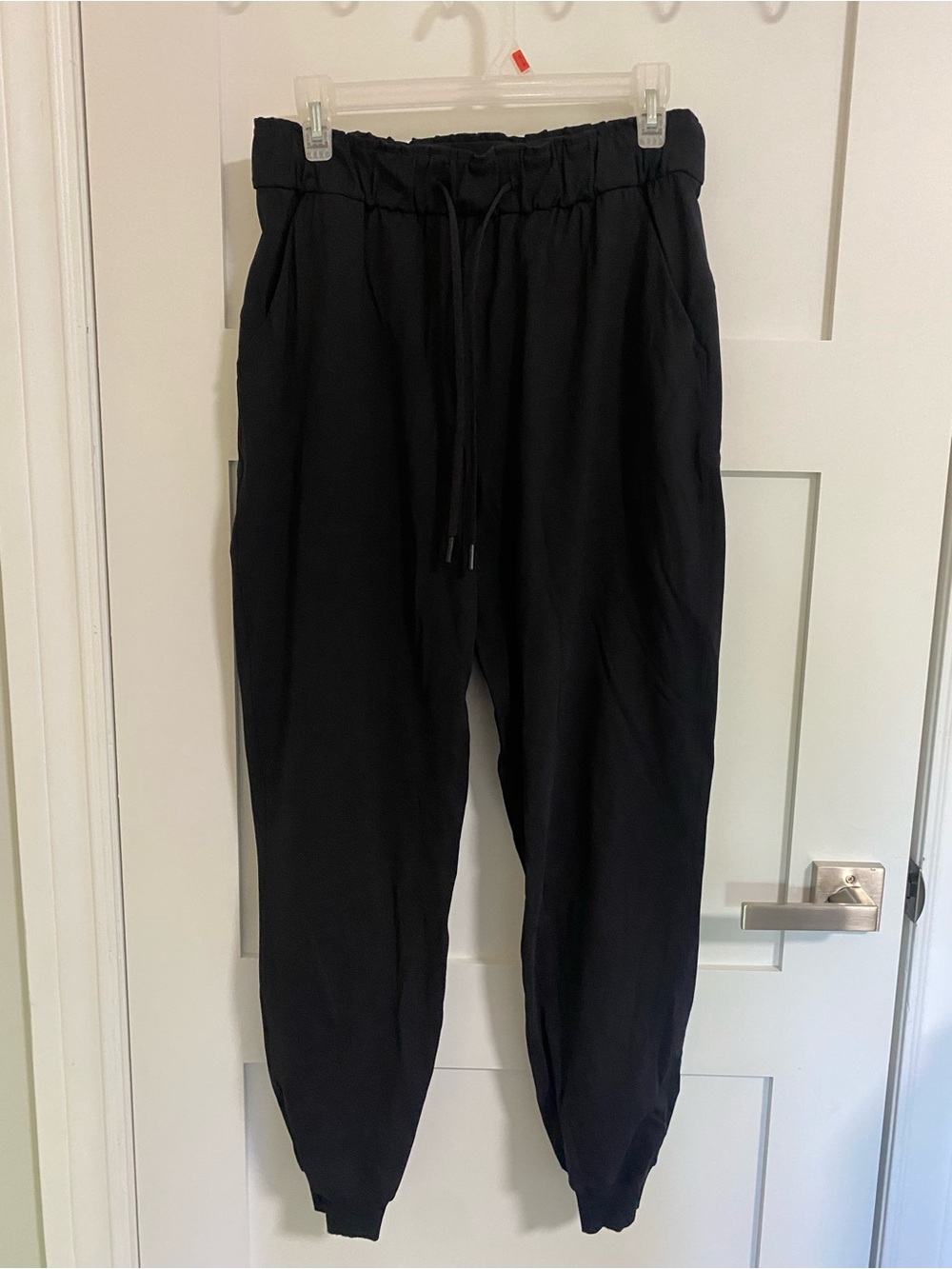 Women’s Black Drawstring Jogger Pants - Lululemon